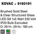 Nova Luce Pendelleuchte KOVAC G9 Gold