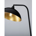Nova Luce Stehlampe MIRBA E27 Schwarz, Gold