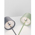 Nova Luce Tischleuchte SEINA LED fest verbaut Basalt