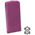 Pedea Echtledertasche (Flipcase) für Samsung Galaxy S5 mini, lila