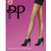Pretty Polly Premium Fashion Large Criss Cross Net Tights Black OS