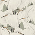 Rasch Vinyltapete Muster & Motive 409543 Kimono Grün-salbei hell 0.53 x 10.05 m