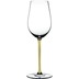 Riedel Fatto A Mano Riesling/Zinfandel Glas mit gelbem Stiel