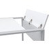 Röhr Schreibtisch 150 cm Weiß
