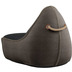SACKit Canvas Lounge Chair combi black/brown