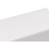 SalesFever Kommode breit mit 4 Schubladen MDF, Metall Weiß, Gold 393598