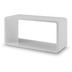 SalesFever Regalelement Cube rechteckig Weiß 396926