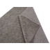 Sansibar Handwebteppich List UNI grey 40 x 60 cm