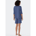 Schiesser Damen Schlafanzug kurz blau 179231-800 36