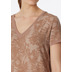 Schiesser Damen Sleepshirt kurzarm 120cm clay 181224-407 36