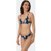 Schiesser Damen Triangle Bikini Top dunkelblau-gem. 179200-835 L