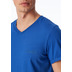 Schiesser Herren T-shirt V-Ausschnitt indigo 181185-824 52