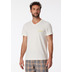 Schiesser Herren T-shirt V-Ausschnitt off-white 181185-102 54