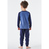 Schiesser Kleinkinder Jungen Schlafanzug lang blau 177828-800 104