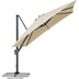 Schneider Schirme Sonnenschirm Rhodos Twist 300x300/8 natur