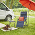Siena Garden Camping Relax Premium bl. Alu, 2D Mesh