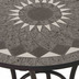 Siena Garden Como Tisch rund  60cm Stahl mit Mosaikoptik