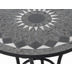 Siena Garden Como Tisch rund  70cm Stahl mit Mosaikoptik
