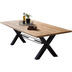 SIT TABLES & CO Tisch 180x100 cm natur, antikschwarz
