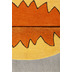 smart kids Kinderteppich Linus SM-4351-01 orange  100 cm