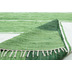 THEKO Handwebteppich Happy Design Stripes dunkelgrün 60 x 120 cm