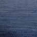 Zaba Handwebteppich Dream Cotton blue 40 x 60 cm