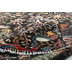 THEKO Teppich Kandashah 57 black multi 242 x 296 cm