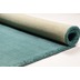 THEKO Teppich Wool Comfort, Ombre, turquoise 60cm x 90cm