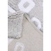 Tom Tailor Badteppich Cotton Design Splash 640 silber 60 cm x 100 cm