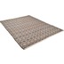 Tom Tailor Handwebteppich Smooth Comfort geometric grau 140 x 200 cm
