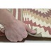 Tom Tailor Vintage-Handwebteppich Kelim Colors I rot 140 cm x 200 cm