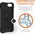 Urban Armor Gear Pathfinder Case, Apple iPhone SE (2020)/8/7/6S, schwarz, 112047114040