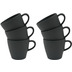 Villeroy & Boch Manufacture Rock black Kaffeeservice für 6 Personen 18-teilig