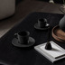 Villeroy & Boch Manufacture Rock Kaffeeuntertasse  16 cm, schwarz