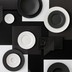 Villeroy & Boch Manufacture Rock Tafelservice für 12 Personen 24-teilig schwarz und weiß