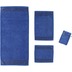 Vossen Frottierserie Cult de Luxe blau Handtuch 50 x 100 cm
