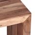 Wohnling Massivholz Beistelltisch 60 x 35 x 60 cm Akazie