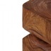 Wohnling Massivholz Sheesham Beistelltisch 30 x 30 cm Wohnzimmertisch