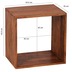 Wohnling Massivholz Sheesham Cube Regal 43,5 x 43,5 x 33 cm Cube