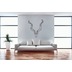 Wohnling Wanddekoration Geweih Deer L 80 cm Aluminium silbern