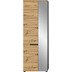 xonox.home Canu Garderobenschrank (B/H/T: 65x190x37 cm) in Basalt grau Nachbildung und Artisan Nachbildung