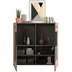 xonox.home Freno Highboard (B/H/T: 120x117x37 cm) in grau Nachbildung und grau Nachbildung