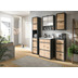 xonox.home Jaru Spiegelschrank (B/H/T: 60x69x16 cm) in anthrazit Nachbildung und Nox Oak Nachbildung