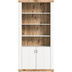 xonox.home Laredo Stauraumshelf (B/H/T: 101x204x37,5 cm) in wei Nachbildung und wei matt tiefzieh