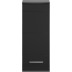 xonox.home Linus Hngeschrank (B/H/T: 30x77x23 cm) in schwarz Nachbildung und schwarz Hochglanz tiefzieh