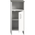 xonox.home Los Angeles Standschrank (B/H/T: 32x82x28 cm) in wei Nachbildung und wei Nachbildung