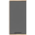 xonox.home Mason Hngeschrank (B/H/T: 37x77x24 cm) in Nox Oak Nachbildung und Basalt grau Nachbildung