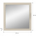 xonox.home Notes Spiegel (B/H/T: 80x80x2 cm) in sandbeige Melamin und sandbeige matt/Spiegel