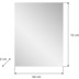 xonox.home Prego Garderobenkombination (B/H/T: 110x191x37 cm) in wei Nachbildung und wei Hochglanz