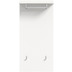 xonox.home Prego Garderobenpaneel (B/H/T: 55x114x28 cm) in wei Nachbildung und wei Hochglanz